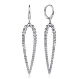 925 Sterling Silver Bujukan Drop Earrings