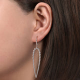 925 Sterling Silver Bujukan Drop Earrings