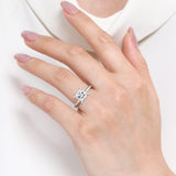 Lark - 14K White Gold Round Solitaire Engagement Ring