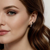 Gabriel & Co. 14K Yellow Gold Diamond Stuggeis Earrings | EG15139Y45JJ