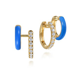 Gabriel & Co. 14K Yellow Gold Diamond Stuggeis Earrings | EG15139Y45JJ