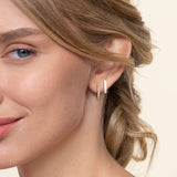 Gabriel & Co. 14K Yellow Gold Diamond Stuggeis Earrings | EG15139Y45JJ