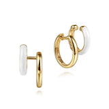 Gabriel & Co. 14K Yellow Gold Enamel Stuggies Earrings | EG15138Y4JJJ
