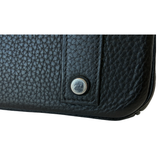 Hermès Birkin 40 Black Clemence leather with White Silver Hardware