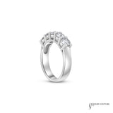 Tuberose - 14KT White Gold Diamond Band