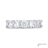 Tuberose - 14KT White Gold Diamond Band