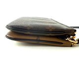 Louis Vuitton Double Zip Pochette Reverse Monogram Canvas