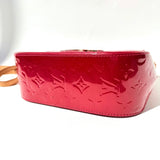 Louis Vuitton Bellflower patent leather crossbody bag Rouge Grenadine Monogram Vernis PM Pre-Loved