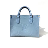 Louis Vuitton Empreinte Leather Imperial Blue Hour OnTheGo Pm Authentic Pre-Owned