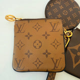 LOUIS VUITTON  Reverse Monogram Giant Trio Pouch Pre-Owned