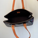 Louis Vuitton Amarante Monogram Vernis Rosewood Avenue Handle Bag Satchel Leather top