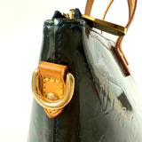 Louis Vuitton Bleu Nuit Monogram Vernis Bellevue GM Bag