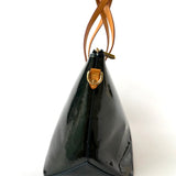 Louis Vuitton Bleu Nuit Monogram Vernis Bellevue GM Bag