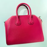 Givenchy Antigona Bag Leather Mini Leather Satchel Handle Crossbody Bag Handbag Pre-Loved