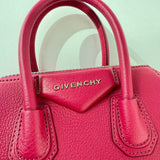 Givenchy Antigona Bag Leather Mini Leather Satchel Handle Crossbody Bag Handbag Pre-Loved