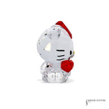 Swarovski Red Bow Red Apple Hello Kitty Figurine