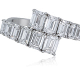 14K White Gold Lab Grown Diamond Ring – F/VS1 with White Diamonds