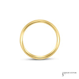 Knautia - 14KT Yellow Gold 4MM Men's Wedding Band