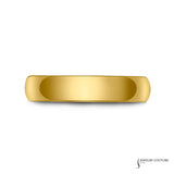 Knautia - 14KT Yellow Gold 4MM Men's Wedding Band