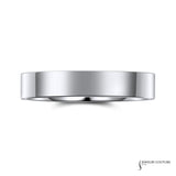 Lupine - 14KT White Gold Wedding Band