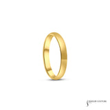 Mahonia - 14KT Yellow Gold 3MM Men's Wedding Band