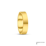 Ruscus - 14KT Yellow Gold 5MM Men's Wedding Band