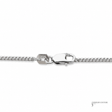 Icebox Goat Pendant 14k White Gold with 20" Chain Pre-Owned