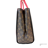LOUIS VUITTON Kimono Monogram Tote Cherry Calfskin MM