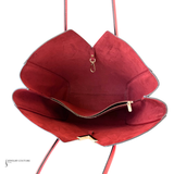 LOUIS VUITTON Kimono Monogram Tote Cherry Calfskin MM