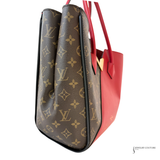 LOUIS VUITTON Kimono Monogram Tote Cherry Calfskin MM