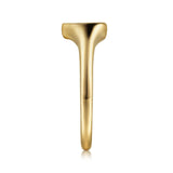 14K Yellow Gold Engravable Heart Signet Ring In-Store