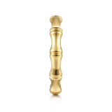 Stackable Ring 14K Yellow Gold Bamboo Shape