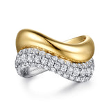 Soraya - 14K Yellow Gold Stackable Ring