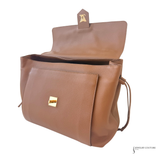 Louis Vuitton Lockme PM Tote Bag Caramel Taurillon Pebbled Leather Pre-Owned