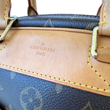 Louis Vuitton Trouville Monogram Handbag Canvas Brown Pre-owned