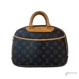 Louis Vuitton Trouville Monogram Handbag Canvas Brown Pre-owned