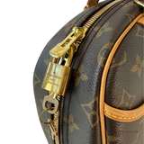 Louis Vuitton Trouville Monogram Handbag Canvas Brown Pre-owned