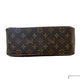 Louis Vuitton Trouville Monogram Handbag Canvas Brown Pre-owned