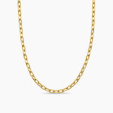 David Yurman 18K Yellow Gold Chain Link Necklace 32 Inch | Pre-Owned