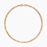 David Yurman 18K Yellow Gold Chain Link Necklace 32 Inch | Pre-Owned