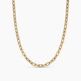 David Yurman 18K Yellow Gold Chain Link Necklace 32 Inch | Pre-Owned