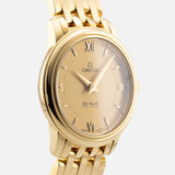 Omega De Ville Prestige Quartz 24.4mm 18K Yellow Gold Watch | Ref. 424.50.24.60.08.001