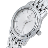 Omega Ladies DeVille Prestige Stainless Steel Wristwatch w/ Box Pre Owned