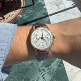 Vintage 18K Gold Chronographe Suisse Chronograph Watch