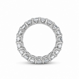 14KT White Gold Lab-Grown Baguette Diamond Eternity Band 7.79CT