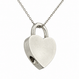 Pre-Owned Tiffany & Co. Heart Padlock Necklace