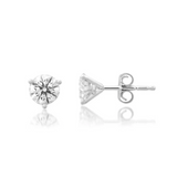 Gold Lab Grown Diamond Stud Earrings