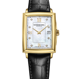 RAYMOND WEIL Toccata Diamond MOP Dial Leather Women's Watch