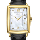 RAYMOND WEIL Toccata Diamond MOP Dial Leather Women's Watch