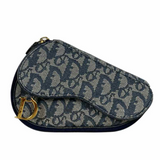 Dior Zip Pouch Saddle clutch bag